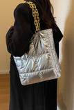 Bubble Texture Chain Handbag