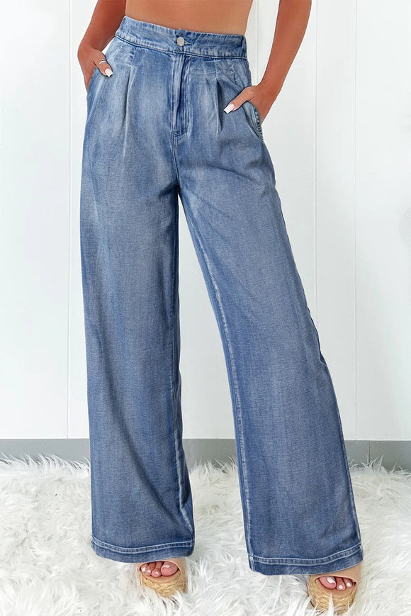 High Waist Wide Leg Jeans