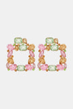 Geometrical Shape Zinc Alloy Dangle Earrings