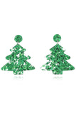 Christmas Tree Acrylic Earrings